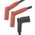 9466G by ACDELCO - Spark Plug Wire Set - Solid Boot, Silicone Insulation, 1.225 kOhm, Snap Lock