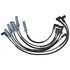 9466L by ACDELCO - Spark Plug Wire Set - Solid Boot, Silicone Rubber Insulation, Snap Lock