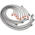 9508N by ACDELCO - Spark Plug Wire Set - Solid Boot, Silicone Insulation, 90 Degrees, Snap Lock