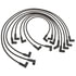 9618W by ACDELCO - Spark Plug Wire Set - Solid Boot, Silicone Insulation, 90 Degrees, Snap Lock
