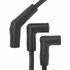 9618W by ACDELCO - Spark Plug Wire Set - Solid Boot, Silicone Insulation, 90 Degrees, Snap Lock