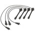 ACDelco 964F Spark Plug Wire Set Spark Plug Wire Set - Solid Boot, Fiberglass Reinforced Latex Graphite