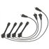 964F by ACDELCO - Spark Plug Wire Set - Solid Boot, Fiberglass Reinforced Latex Graphite