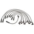 ACDelco 9718G Spark Plug Wire Set Spark Plug Wire Set - Solid Boot, Silicone Insulation, 1 kOhm, Snap Lock