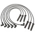 ACDelco 9726UU Spark Plug Wire Set Spark Plug Wire Set - Solid Boot, Silicone Insulation, 30 kOhm, Snap Lock