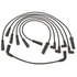 ACDelco 9746KK Spark Plug Wire Set Spark Plug Wire Set - Solid Boot, Silicone Insulation, 1 kOhm, Snap Lock