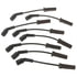 9748GG by ACDELCO - Spark Plug Wire Set - Solid Boot, Silicone Insulation, 1.5 kOhm, Snap Lock