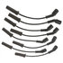 9748HH by ACDELCO - Spark Plug Wire Set - Solid Boot, Silicone Insulation, 1 kOhm, Snap Lock