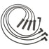 ACDelco 9764T Spark Plug Wire Set Spark Plug Wire Set - Solid Boot, Silicone Insulation, 3 kOhm, 4 Wires