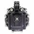 D336X by ACDELCO - Distributor Cap - 8 Cap, Carbon, Vertical, Metal, HEI, Polyester