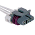 ACDelco PT1799 Multi-Purpose Wire Connector Multi-Purpose Wire Connector - 3 Female Blade Pin Terminals, Oval