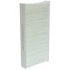 FI1037C by UNIVERSAL AIR CONDITIONER (UAC) - Cabin Air Filter - Particulate, 31.75mm Height, 112.7125mm Width, White, Paper, Glove Box Mounted