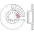 Meritor M44D76621 Disc Brake Rotor Disc Brake Rotor - 130.8 mm Pilot Diameter, No Teeth