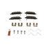 68163822AB by MOPAR - Disc Brake Pad Set - Rear, For 2013-2016 Dodge Dart