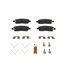 68163822AB by MOPAR - Disc Brake Pad Set - Rear, For 2013-2016 Dodge Dart