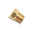 006103 by VELVAC - Flare Fitting - Brass, 3/16", 3/8"-24 Straight Thread