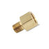 006852 by VELVAC - Flare Fitting - Brass, 5/16" x 1/8", 1/2"-20 Straight Thread