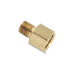 006854 by VELVAC - Flare Fitting - Brass, 5/16" x 1/4", 1/2"-20 Straight Thread