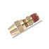 012021 by VELVAC - Air Brake Fitting - Brass, 1/4" x 1/4"