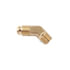 Velvac 015964 Flare Fitting Flare Fitting - Brass, 3/8" x 1/4", 5/8"-18 Thread