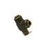 017900 by VELVAC - Air Brake Fitting - Brass, 1/4" x 1/4"