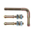 Velvac 034134 Suspension Ride Height Control Valve Air Brake Adjustable Linkage Hardware Kit - Linkage Hardware, 5/16-18