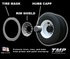 80030 by TM PRODUCTS - 22.5"/24.5" Hubb Capp Tire Mask and Wheel Painting Kit