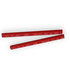 057147-10 by VELVAC - Heat Shrink Tubing - 18-14 Wire Gauge Range, 6" Length, .300" I.D. Pre-Shrink, .100" After, Red, 10 Pack