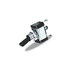 090192 by VELVAC - Toggle Switch - SPST Poles, 30 Amp, 12 VDC, On/Off Circuitry, (3) .250" Flat Blade Terminals, Green LED Handle