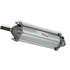 100126 by VELVAC - Tailgate Air Cylinder - 6" Stroke, 13.89" Retracted, 19.89" Extended