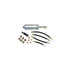 Velvac 101002 Tailgate Damper Tailgate Air Cylinder Lock Kit - 3-1/2" x 8" Stroke Air Cylinder, contents as shown, plus 50'
