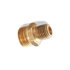 140000 by VELVAC - Air Brake Hose Fitting - 3/8" x 1/4", 3/4"-20 Straight Thread