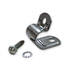 704068 by VELVAC - Clamp Kit for 3/4" O.D. Tubing Kit Includes Stainless Steel Clamp and Mounting Hardware