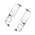 713769 by VELVAC - Door Mirror - Stainless Steel, Complete Pair