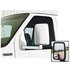 714493 by VELVAC - 2020 Standard Door Mirror - White, 102" Body Width, 17.50" Arm, Standard Head, Driver Side