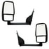 Velvac 714494 Door Mirror 2020 Standard Door Mirror - Black, 86" Body Width, 9.5" Arm, Standard Head, Driver and Passenger