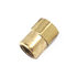 006642 by VELVAC - Flare Fitting - 1/4" Tube, 1/8" Pipe, 7/16"-24 Straight Thread, Brass