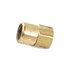 006664 by VELVAC - Flare Fitting - 3/8" Tube, 1/4" Pipe, 5/8"-18 Straight Thread, Brass