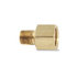 006852 by VELVAC - Flare Fitting - Brass, 5/16" x 1/8", 1/2"-20 Straight Thread