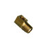 006942 by VELVAC - Flare Fitting - Brass, 1/4" x 1/8", 7/16"-24 Straight Thread