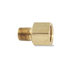 006866 by VELVAC - Flare Fitting - Brass, 3/8" x 3/8", 5/8"-18 Straight Thread