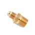 014888 by VELVAC - Flare Fitting - Brass, 1/2" x 1/2", 3/4" -16 Thread