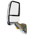 719949 by VELVAC - 2025 Deluxe Series Door Mirror - Chrome, Driver Side