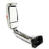 Velvac 720103 Door Mirror 2030XL Series Door Mirror - Chrome, Euromax Head, Driver Side