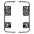 724007 by VELVAC - Door Mirror - Stainless Steel, Complete Pair