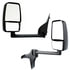 Velvac 728525 Door Mirror 2020SS Deluxe Door Mirror - Black, 96" Body Width, Deluxe Head, Driver and Passenger Side
