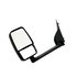 728735 by VELVAC - 2020SS Deluxe Door Mirror - Black, 93" Body Width, Deluxe Head, Driver Side