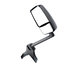 728746 by VELVAC - 2020SS Deluxe Door Mirror - Black, 93" Body Width, Deluxe Head, Passenger Side