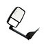 728753 by VELVAC - 2020SS Deluxe Door Mirror - Black, 93" Body Width, Deluxe Head, Driver Side