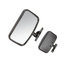 V593601152 by VELVAC - Door Blind Spot Mirror - Model 360, Glass Size 10-5/8"w x 6-1/4"h